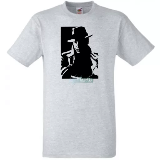 Retró film fan - Humphrey Bogart férfi rövid ujjú póló