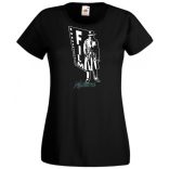 Retró film fan - Humphrey Bogart -B női rövid ujjú póló