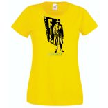 Retró film fan - Humphrey Bogart -B női rövid ujjú póló