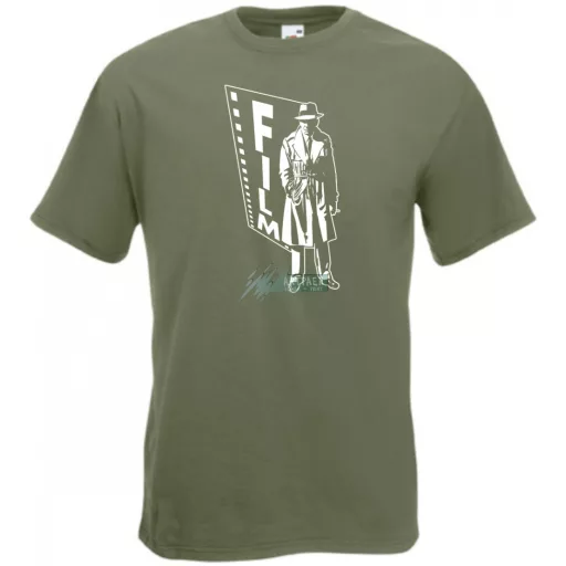 Retró film fan - Humphrey Bogart -B férfi rövid ujjú póló