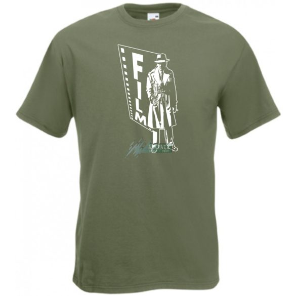 Retró film fan - Humphrey Bogart -B férfi rövid ujjú póló