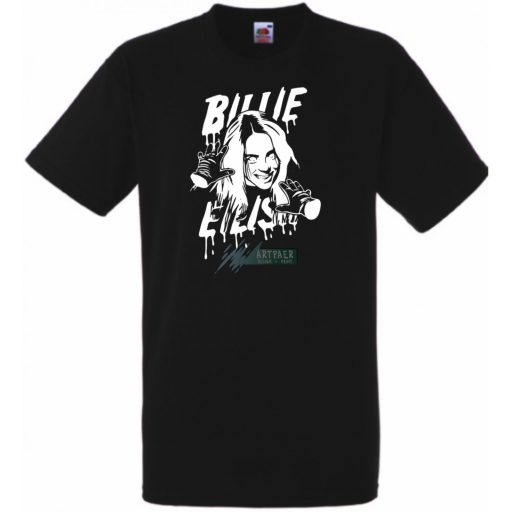 Fan - Billie Eilish rajz gyerek rövid ujjú póló