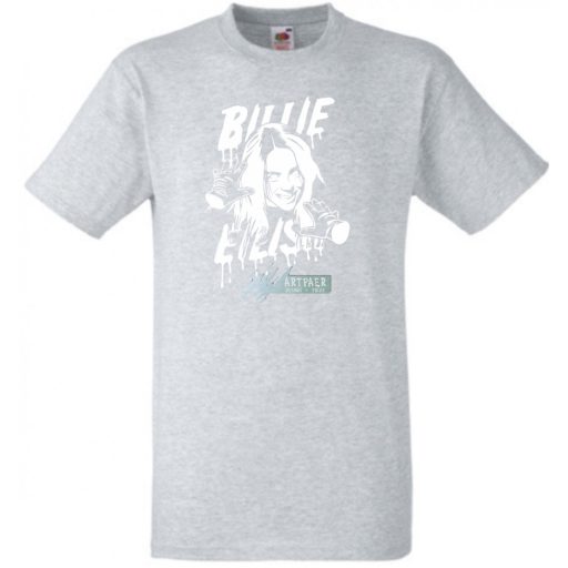 Fan - Billie Eilish rajz gyerek rövid ujjú póló