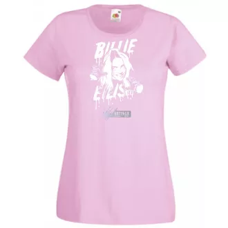 Fan - Billie Eilish rajz női rövid ujjú póló