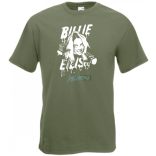 Fan - Billie Eilish rajz férfi rövid ujjú póló