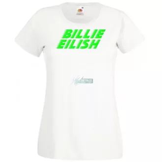 Fan - Billie Eilish rajz női rövid ujjú póló