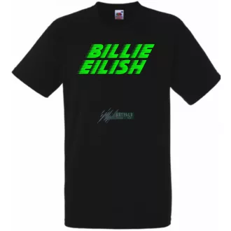 Fan - Billie Eilish rajz férfi rövid ujjú póló