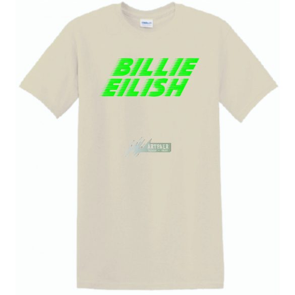 Fan - Billie Eilish rajz férfi rövid ujjú póló
