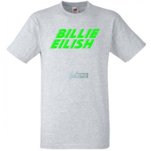 Fan - Billie Eilish rajz férfi rövid ujjú póló