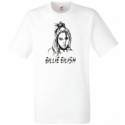 Fan - Billie Eilish rajz gyerek rövid ujjú póló