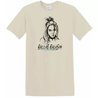 Fan - Billie Eilish rajz gyerek rövid ujjú póló