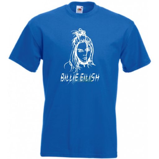 Fan - Billie Eilish rajz gyerek rövid ujjú póló