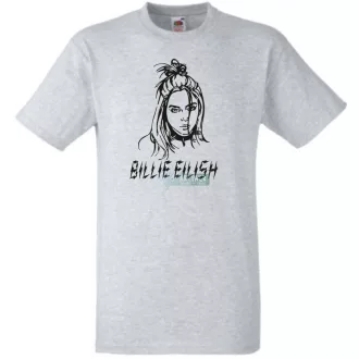 Fan - Billie Eilish rajz gyerek rövid ujjú póló