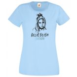 Fan - Billie Eilish rajz női rövid ujjú póló
