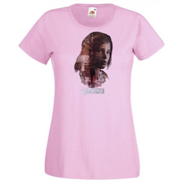 Game Fan Art I. - The Last Of Us női rövid ujjú póló