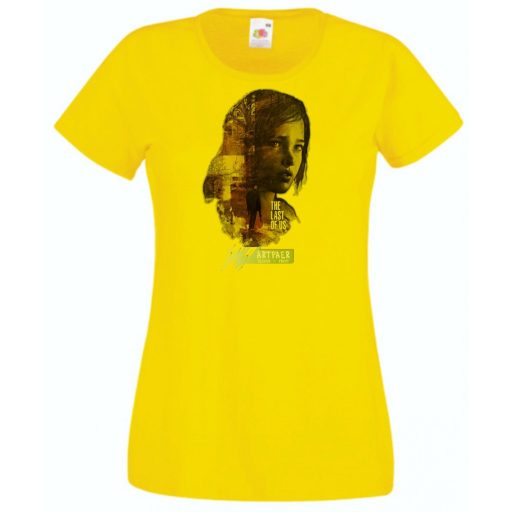 Game Fan Art I. - The Last Of Us női rövid ujjú póló