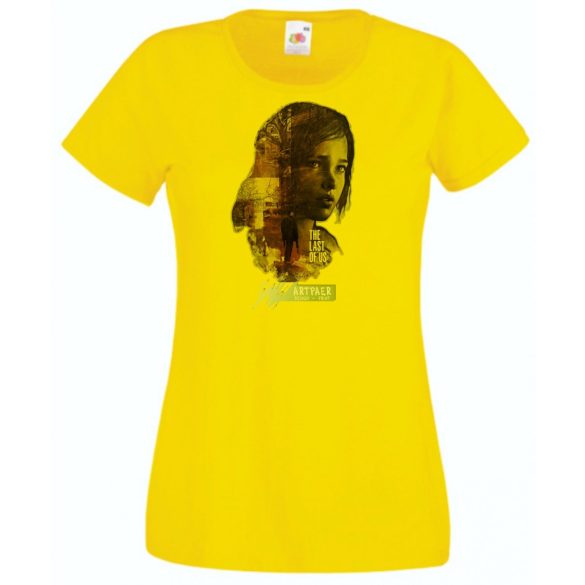 Game Fan Art I. - The Last Of Us női rövid ujjú póló