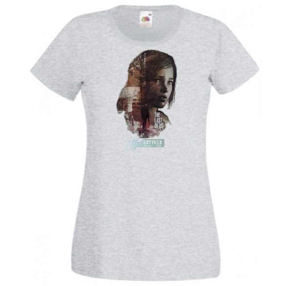 Game Fan Art I. - The Last Of Us női rövid ujjú póló