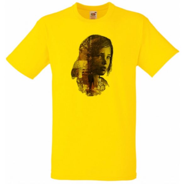 Game Fan Art I. - The Last Of Us férfi rövid ujjú póló