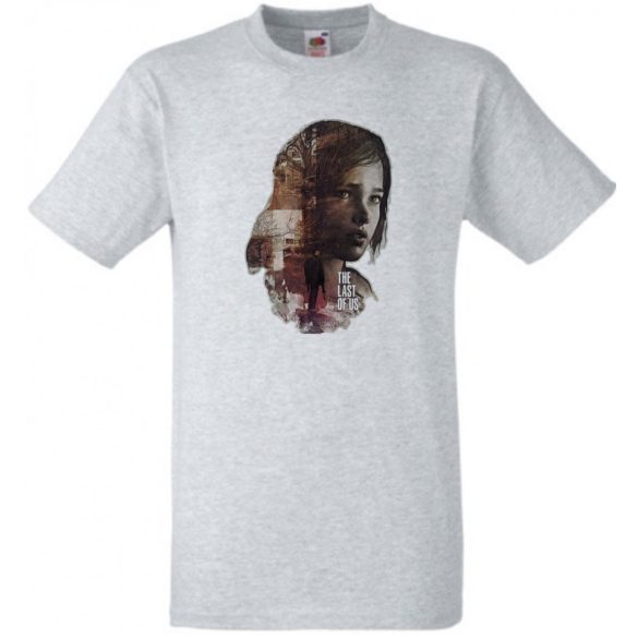 Game Fan Art I. - The Last Of Us férfi rövid ujjú póló