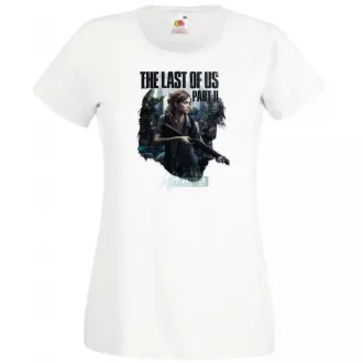 Game Fan Art II. - The Last Of Us női rövid ujjú póló