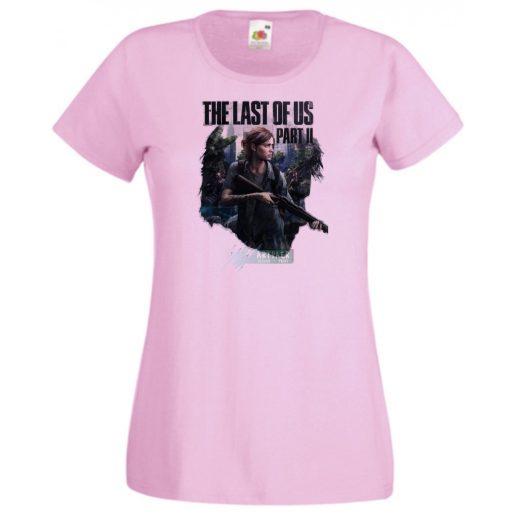 Game Fan Art II. - The Last Of Us női rövid ujjú póló