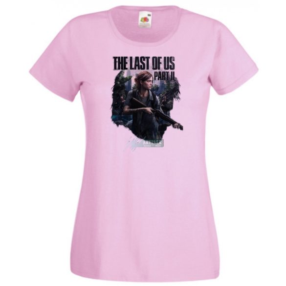 Game Fan Art II. - The Last Of Us női rövid ujjú póló