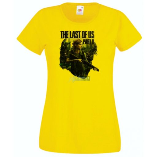 Game Fan Art II. - The Last Of Us női rövid ujjú póló