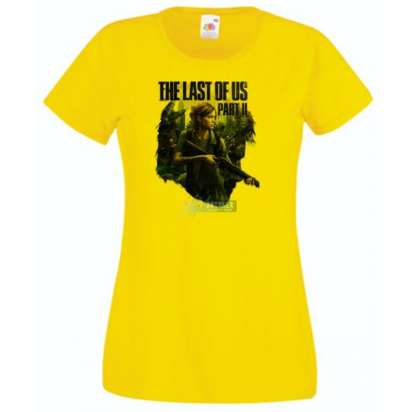 Game Fan Art II. - The Last Of Us női rövid ujjú póló