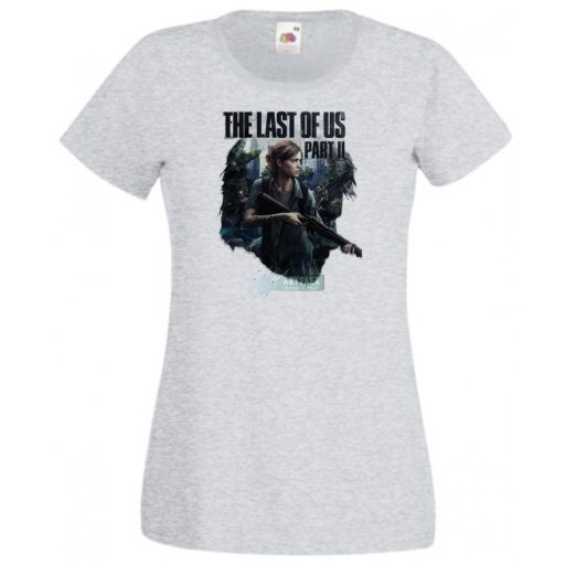 Game Fan Art II. - The Last Of Us női rövid ujjú póló