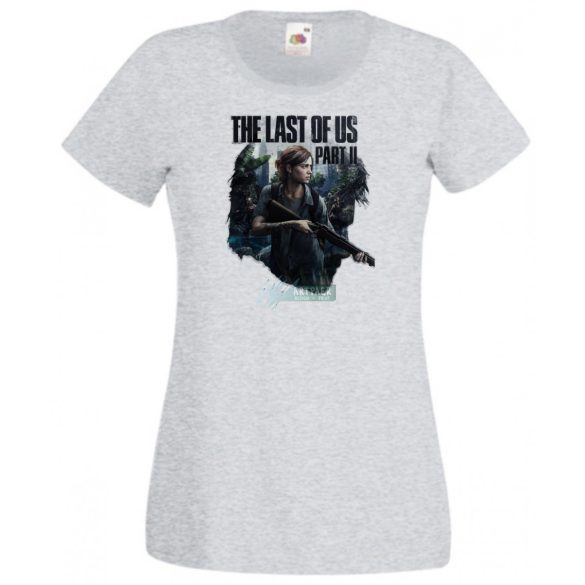 Game Fan Art II. - The Last Of Us női rövid ujjú póló
