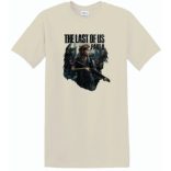 Game Fan Art II. - The Last Of Us férfi rövid ujjú póló