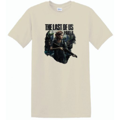 Game Fan Art II. - The Last Of Us férfi rövid ujjú póló