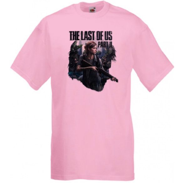 Game Fan Art II. - The Last Of Us férfi rövid ujjú póló
