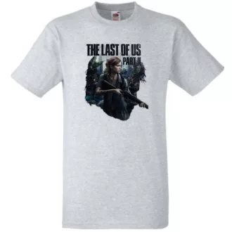 Game Fan Art II. - The Last Of Us férfi rövid ujjú póló
