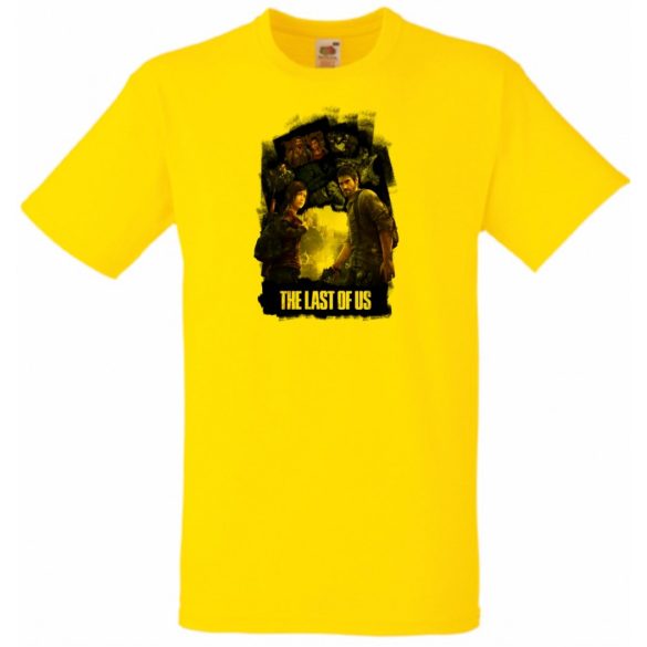 Game Fan Art III. - The Last Of Us gyerek rövid ujjú póló