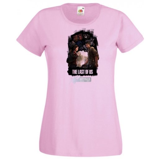 Game Fan Art III. - The Last Of Us női rövid ujjú póló