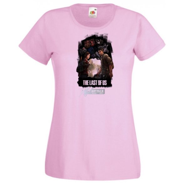 Game Fan Art III. - The Last Of Us női rövid ujjú póló