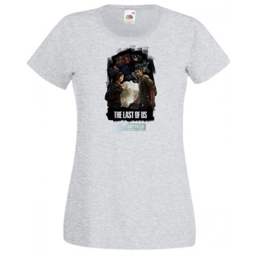 Game Fan Art III. - The Last Of Us női rövid ujjú póló