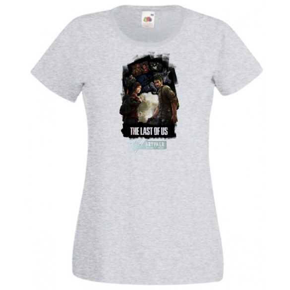 Game Fan Art III. - The Last Of Us női rövid ujjú póló