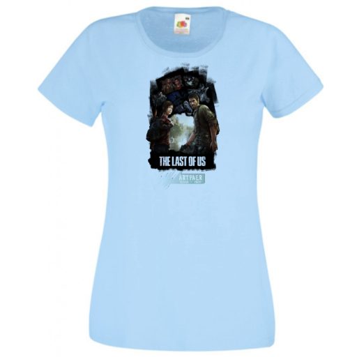 Game Fan Art III. - The Last Of Us női rövid ujjú póló