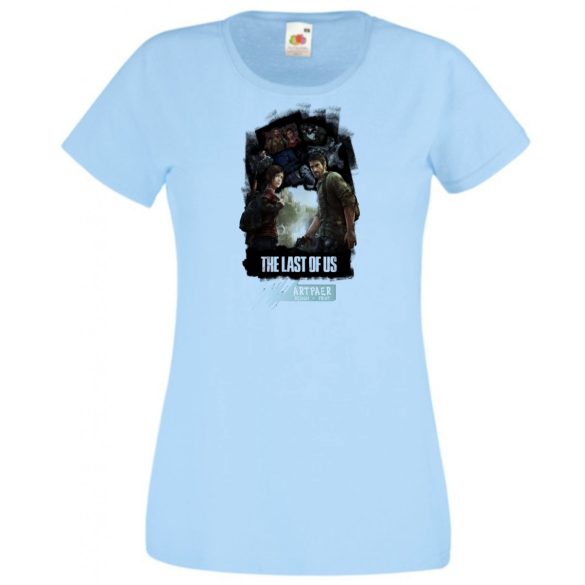 Game Fan Art III. - The Last Of Us női rövid ujjú póló