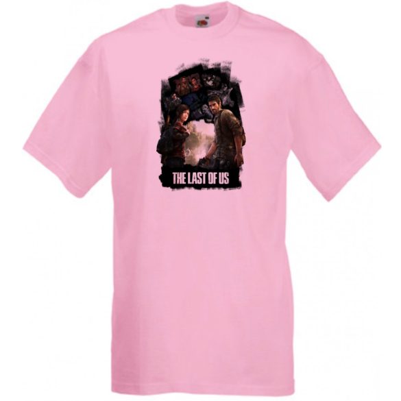 Game Fan Art III. - The Last Of Us férfi rövid ujjú póló
