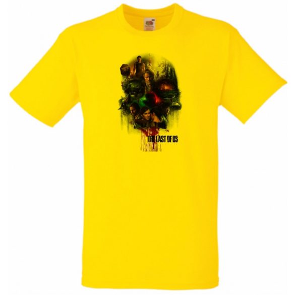 Game Fan Art IV. - The Last Of Us gyerek rövid ujjú póló