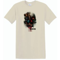 Game Fan Art IV. - The Last Of Us férfi rövid ujjú póló