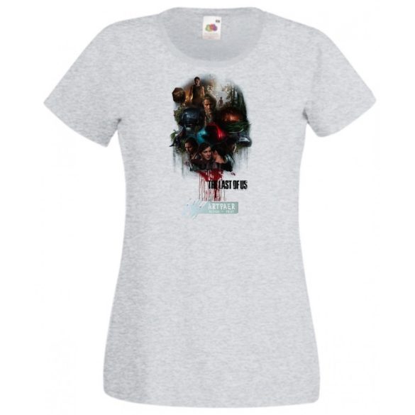 Game Fan Art IV. - The Last Of Us női rövid ujjú póló