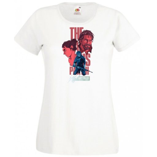 Game Fan Art V. - The Last Of Us női rövid ujjú póló