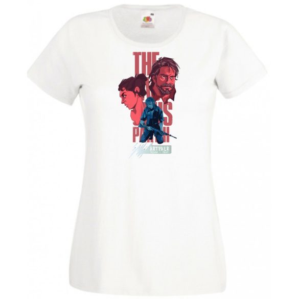 Game Fan Art V. - The Last Of Us női rövid ujjú póló