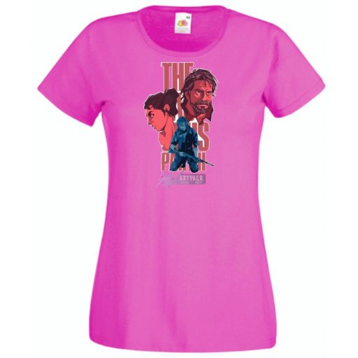 Game Fan Art V. - The Last Of Us női rövid ujjú póló