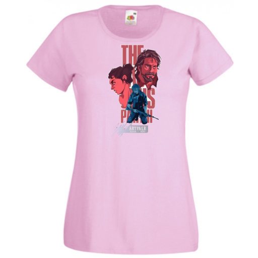 Game Fan Art V. - The Last Of Us női rövid ujjú póló